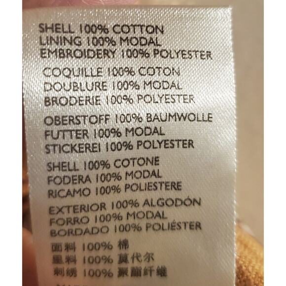 Anthropologie Meghan Embroidered Pocketed Wrap Mini Skirt US Size 10 Boho Indie - Picture 15 of 16